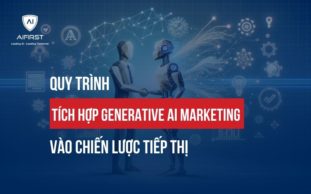 QUY TRÌNH TÍCH HỢP GENERATIVE AI MARKETING VÀO CHIẾN LƯỢC TIẾP THỊ